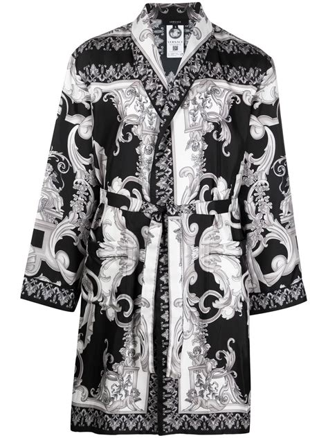 versace dressing gown uk|farfetch versace dressing gown.